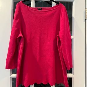 Talbots pink sweater